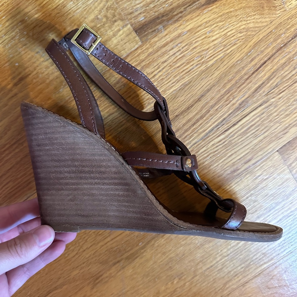 Brown Tory Burch Wedges - Picture 2 of 4